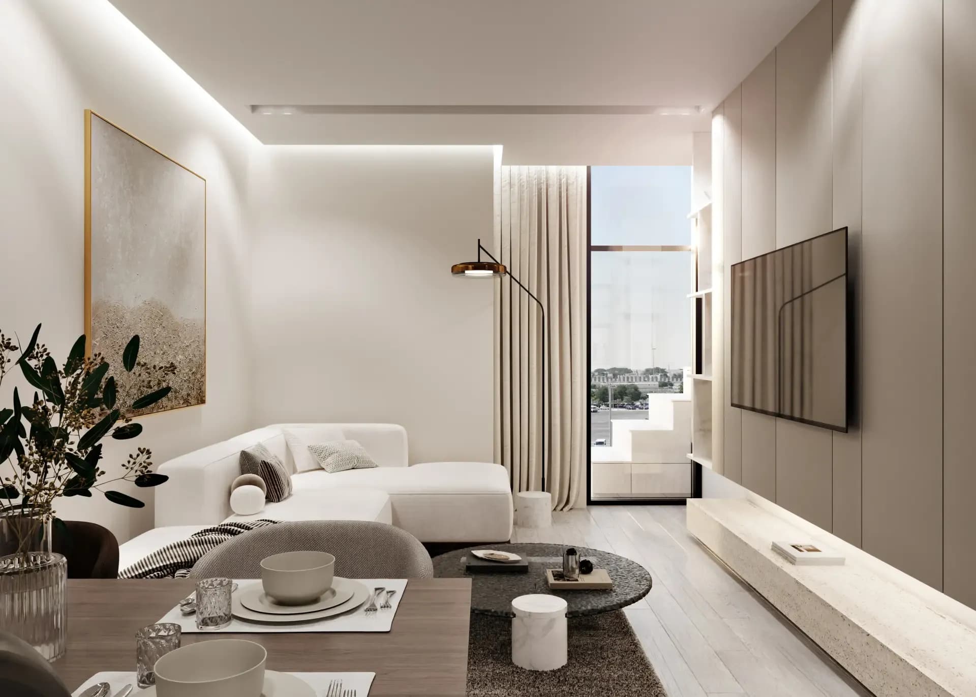 2 BR + Maid in GHARBI I